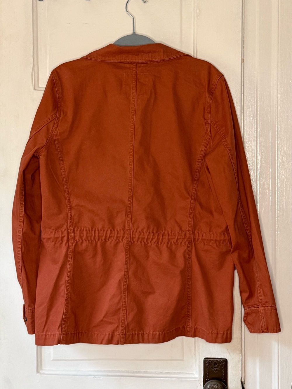 Madewell Rust Orange Utility Jacket - Picture 2 of 10